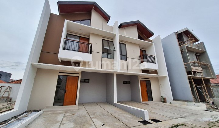 Rumah Baru 2 Lantai Konsep Scandinavian Dalam Cluster Nempel Serpong Hanya 600 Jutaan Di Bakti Jaya Setu 2