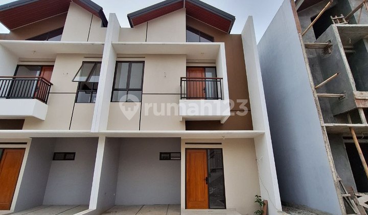 Rumah Baru 2 Lantai Konsep Scandinavian Dalam Cluster Nempel Serpong Hanya 600 Jutaan Di Bakti Jaya Setu