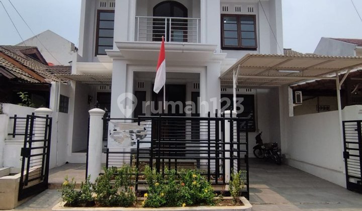 Rumah Tanah Luas Dalam Komplek Siap Huni Nempel Stasiun di Ciputat