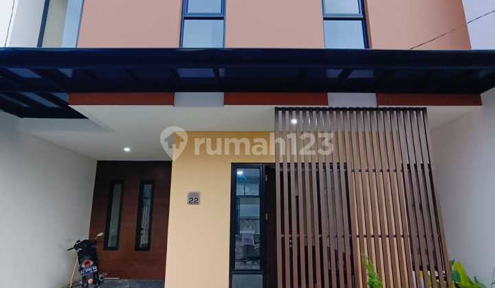 Rumah 2 Lantai Dalam Cluster Akses Dekat Stasiun Di Ceger Pondok Aren 2