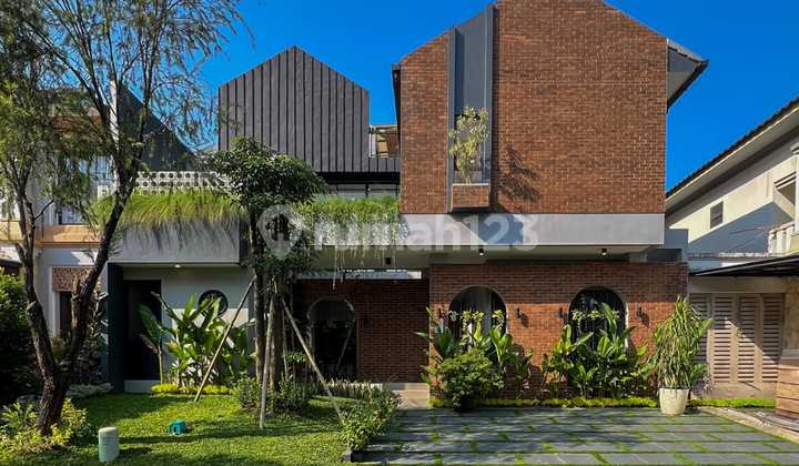 Luxury 3-Story House with Extensive Land, Rooftop, in a Complex within BSD City