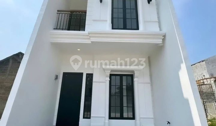 Rumah Modern 2 Lantai Siap Huni Tanpa Dp Dekat Stasiun di Cipayung Depok