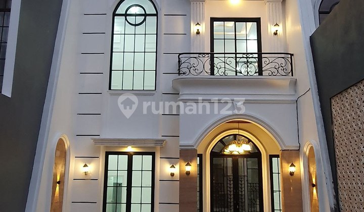 3-Story New House with Private Pool, Access to Desari Toll Gate, in Moh Kahfi Jagakarsa