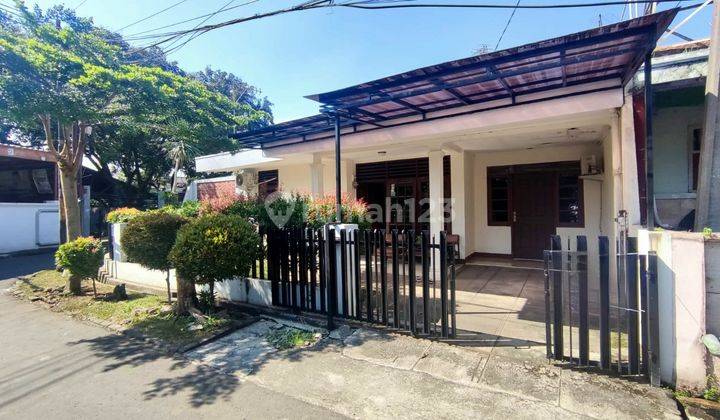 Rumah Hook Cimanggu Permai Tanah Luas Akses Tol Borr 1