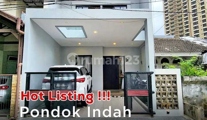 Termurahh For Sale Brand New Housepondok Indah Furnisheddekat ke Pondok Indah Mallrow Jalan 2 Mobilluas Tanah 122 M2luas Bangunan 200 M2bangunan 2,5 Lantai & Rooftopkamar Tidur 4+1Kamar Mandi 3+1Kitchen Setlistrik 7700 Wattcarport 2 Mobilharga Rp 6.5 M Me