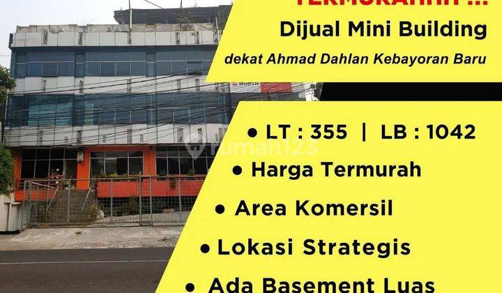 TERMURAHHH mini building ada basement dekat ahmad dahlan kebayoran baru
LT. 355
LB.1042
ada parkiran basement luas
harga 14 M cash
.

BOOK NOW! Hubungi Danish sekarang!
—
Visit show unit atau Info 

Direct Message atau Whatsapp:
+62 851 5799 2751 1