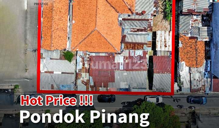 Dibawah NJOP !!!! Rare Land Available!Tanah 1.186 M² di H. Muhi Raya, Pondok Pinang, Hook (Haji Muhi Raya & Komplek Pu).