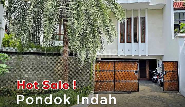 Turun Harga ! Harga : 27 M Harga Menjadi : 21.5 M Negofor Saletropical Modern House Di Pondok Indahshmluas Tanah: 408 M²luas Bangunan: 800 M²3 Lantai, Luxury Finishing Lantai Marmer Italy Dan Parkit4 Kamar Tidur4 Kamar Mandisemua Kamar Tidur Sudah Termasu