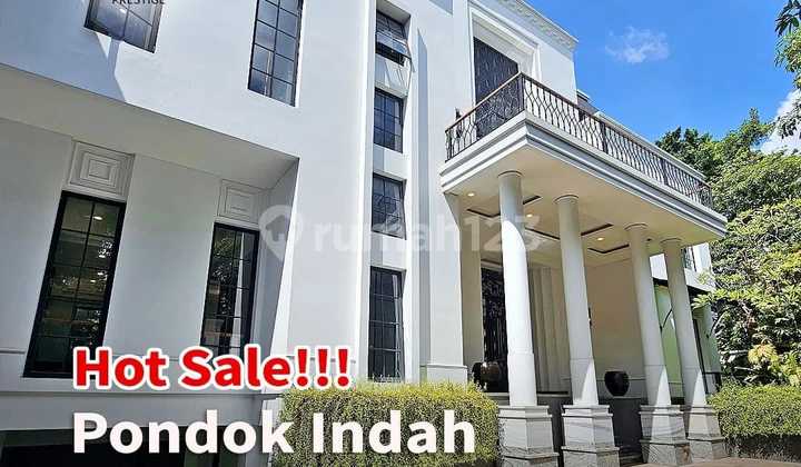 Di Jual Rumah Pondok Indah Jakarta Selatanluas Tanah 808 M²luas Bangunan 1400 M²private Lift Private Swimming Poolkolam Ikanroof Top Gardenhome Theater3,5 Lantaibedrooms 7 + 3(staff)bathrooms 7 + 1(staff)semi Furnish (by Matriks)dry & Wet Kitchen Set (by 