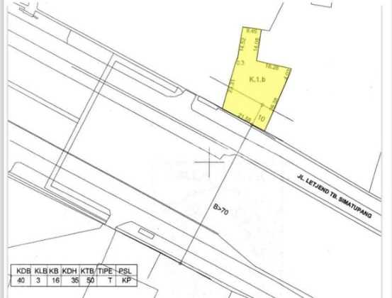 For Sale Tanah Kavling Komersial di Tb Simatupang Jakarta Selatanshgbluas Tanah ± 734M²Kdb 55%Klb 4.7Kb ( Building Hight ) 16 Lantaikdh 20%Ktb 60%Harga 25 M For Sale Tanah Kavling Komersial di Tb Simatupang Jakarta Selatanshgbluas Tanah ± 734M²Kdb 55%Klb 4.7Kb ( Building Hight ) 16 Lantaikdh 20%Ktb 60%Harga 25 M