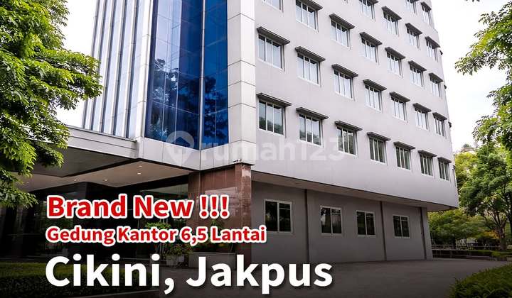 For Sale Office Building Brand New Unfurnished Jl. Raden Saleh Raya Cikini Central Jakarta. Land Area 800M², Building Area 2500M², Floors: 6.5 Floors (Including Basement) - Bathrooms: 11 (5 Floors each with 1 Men's Bathroom & 1 Women's Bathroom + 1 Additional Bathroom).