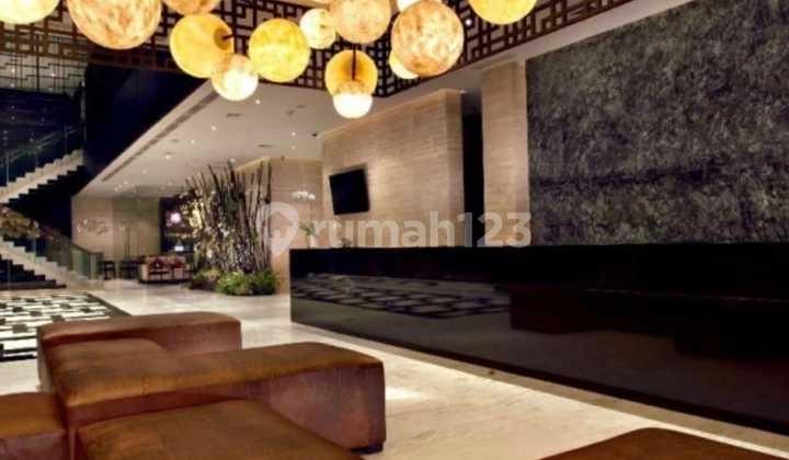 For Sale  
Astondi Hotel, Tb. Simatupang, South Jakarta  

Land Area: 5,234 m²  
Building Area: 25,617 m²  
Basement: 1+2 floors  
2535 m² Meeting Rooms  
296 Rooms & Suites  
22 Floors  

Facilities:  
Swimming Pool  
Fitness Center  
Laundry & Dry Cleaning  
Bar & Lounge  
42" Internet Television