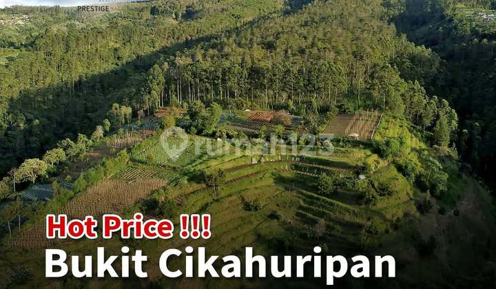 Termurah Bukit Cikahuripan Resort Lembang Area 10 Ha Can Be Developed Into A Premium Hidden Gem In Lembang! Land Area ±10 Ha | Building Area ±1,000 M² Suitable For Development Into: Resort / Boutique Villa Hotel Wellness Retreat / Nature Escape Price 45 M Serene Atmosphere
