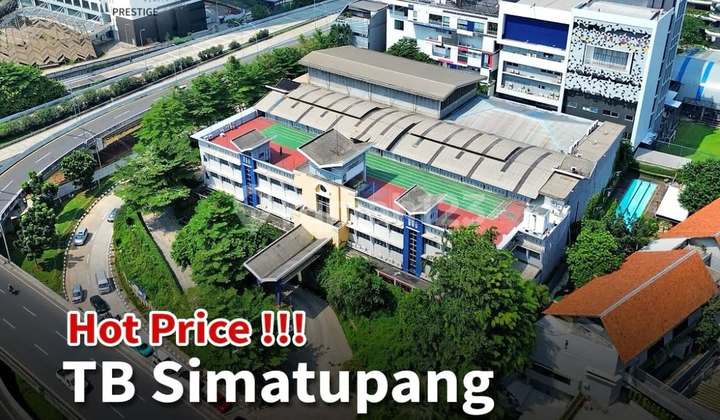 Hot Sale - Rare Opportunity! For Sale - Tb Simatupang, South Jakarta  
Commercial Zone - Building Permit Over 10 Floors  
Strategic & Prestigious Location  
Located in the Heart of Tb Simatupang Business Area, Just a Step Away from Cilandak Town Square (Citos), Gate