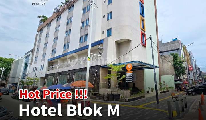 Investasi Terbaik Hotel Falatehan Blok M Ada 92 Kamar dengan Occupancy Hampir 95%Luas Tanah 728M2hoek (No Gsb)8Th Floor + Basementbuilding Size :- 1St To 6Th Floor 714M2- Basement 714M2- 7Th Floor 700M2- Rooftop Garden- 24 Hours Security Service Cctv- P