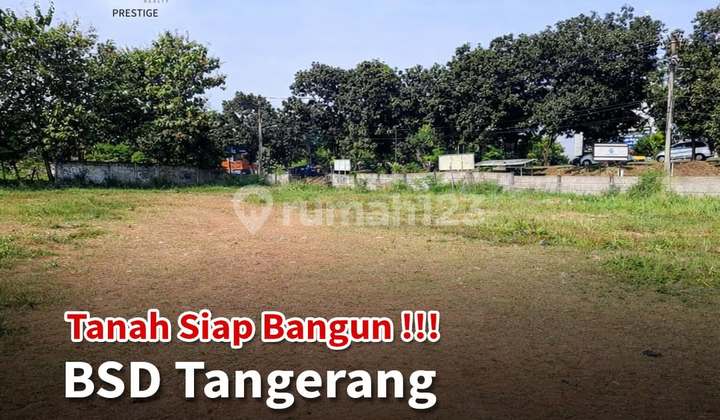 For Sale - Tanah Komersial BSD Rawabuntu Detail Properti:- Sertifikat Shm- Luas Tanah 6.400 M²- Bentuk Tanah Melebar ke Belakang- Posisi Pinggir Jalan- Hadap Selatan - Barat Daya- Peruntukan Komersial Cocok Untuk:gedung Kantor - Rumah Sakit - Sekolah - Re