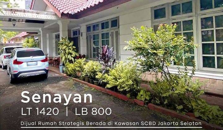 Turun Harga!! Dijual Rumah (strategis Berada Kawasan Scbd) Jl. Tulodong Atas Senayan Kebayoran Baru Jakarta Selatanluas Tanah: 1420m²luas Bangunan: 800mbentuk Tanah: Kotakkamar Tidur: 10kamar Mandi: 7kamar Art: 4, Kamar Mandi: 2listrik: 11.000wattharga Ju 1