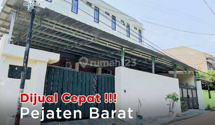 Dijual Cepat Kosan Elit Di Bawah Harga Pasar Area Pejaten Barat, Pasar Minggu !!!
7.5 M Nego
baru Bangun & Renovasi
kosan 95% Full
full Furnished Ac Kamar Mandi Baru Smua
klo Full Omzet 52 Jt An
saat Ini Omzet 42 Jt An

3 Lantai. Total Kamar 21 Kamar + 1  1