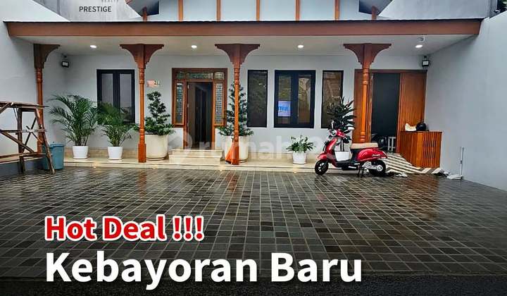 Disewa Rumah Brandnew Cocok Kantor/Hunian Blok M Kebayoran Baru Jakarta Selatan SHM Luas Tanah: 210Mluas Bangunan: 180Mbangunan: 1,5 Lantaikamar : 4+1(Art)Kamar Mandi: 2Listrik: 7700Wattcarpot: 3 Mobil, 5 Motorhadap: Utaraharga Sewa: 600Juta/Thn Negominim