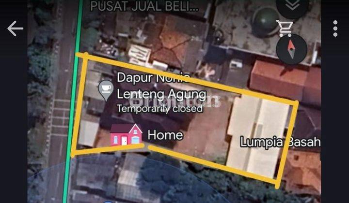 Tanah&Bangunan residential lokasi Strategis di jalan Raya Lenteng Agung