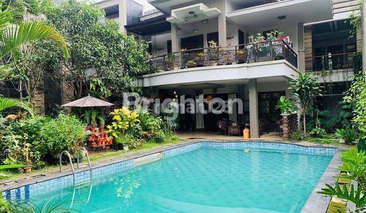 KAN RUMAH MODERN 2 LANTAI + SWIMMING POOL SIAP HUNI FULL FURNISHED ASRI DAN NYAMAN 2