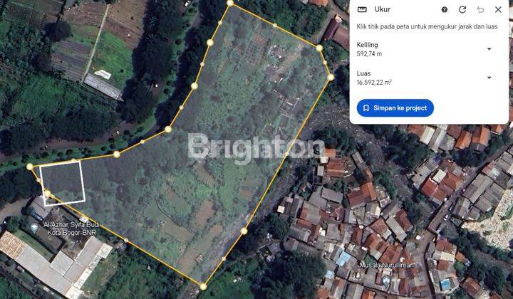 Harga dibawah NJOP,Tanah di boulevard Bogor Nirwana Residence 2