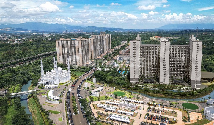 Podomoro Golf View 2Br Apartment Best View of Mount Salak and Cimanggis Toll Access Dahoma Apartment Semi Furnished 2 Bedrooms 2