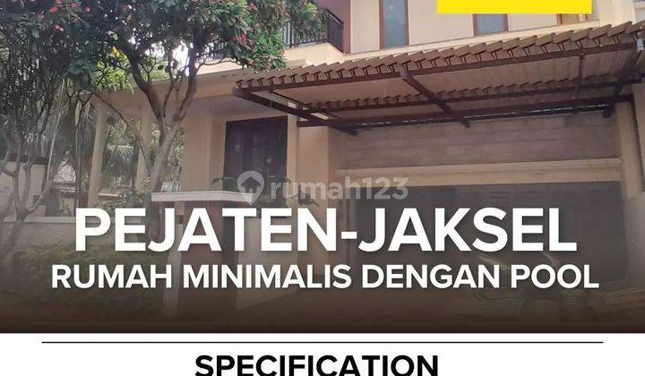 Rumah 2 Lantai disewakan dipejaten Bagus 1