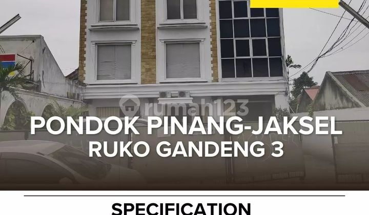 Ruko 4lantai di pondok pinang Ruko 4lantai di pondok pinang