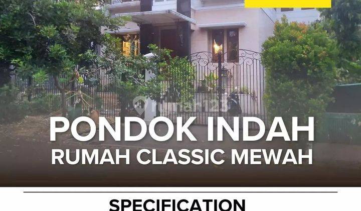 Rumah 3 Lantai Bagus di pondok indah 1