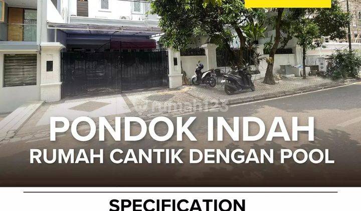 Rumah 2 Lantai SHM Bagus di pondok indah 1