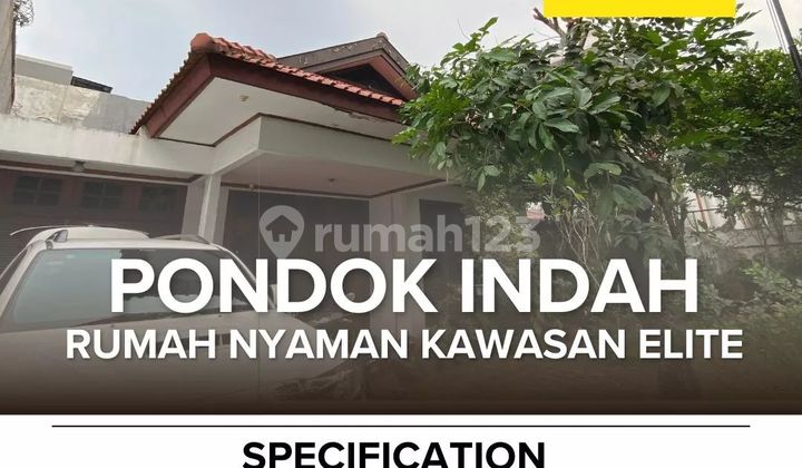 Rumah bagus dijual murah dipondok indah