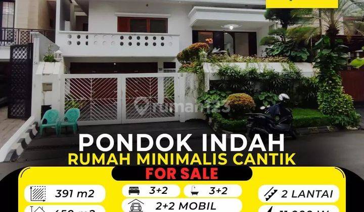 Di jual cepat Rumah 2 Lantai Bagus di pondok indah 1