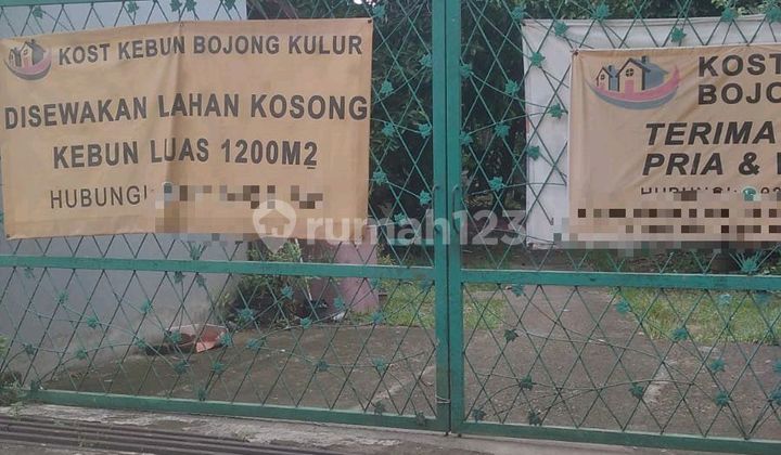 For Rent: Land in Bojong Kulur, 1200.0 M², Cheap