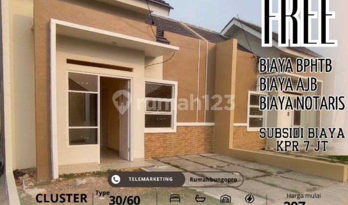 Rumah ready siap huni ,dp 0% cukup bayar 3 juta  1