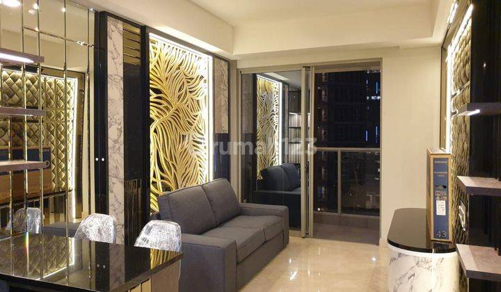 Apartemen 1 BR Gold Coast Furnish Mewah Uk 51m Pik 1