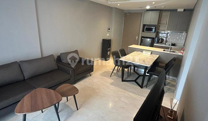 Gold Coast Apartment Ready to Live In Furnished 2 BR Pantai Indah Kapuk