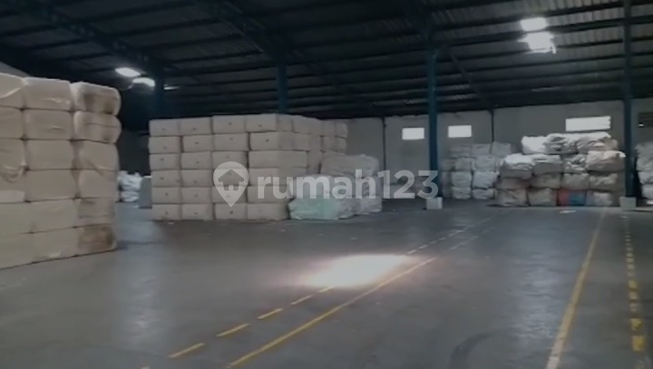 Pabrik Siap Pakai Cikande, Raya Serang Luas 1.6Ha Akses Cont 40feet
