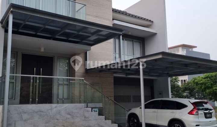 Rumah Serenade Golf Island Furnish 10x25 Pantai Indah Kapuk