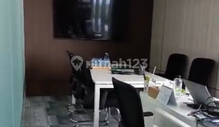 Office Space Gold Coast Tower Eiffel Siap Pakai Pantai Indah Kapuk 110m