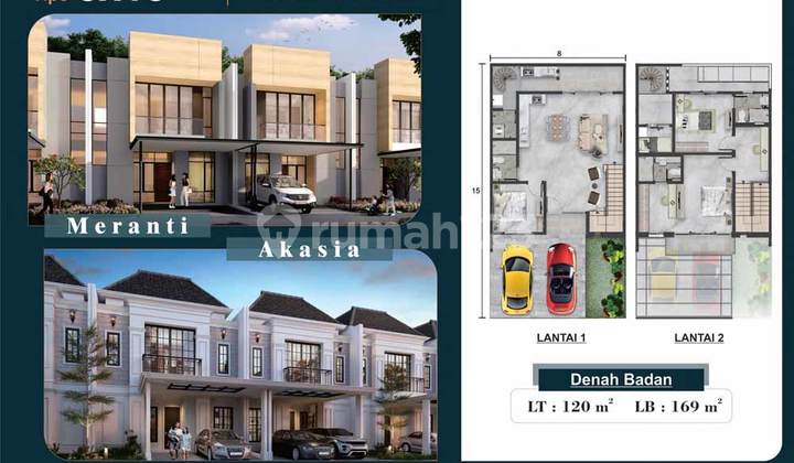Rumah PIK2 Siap Huni Villa Pasir Putih Pantai Indah Kapuk 8x15 2