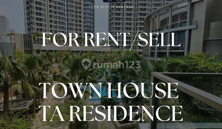 Town House Taman Anggrek Residence 3BR - Jarang Ada 1