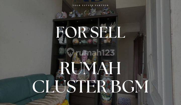 Rumah Cluster BGM Siap Huni & 3 Lantai SHM 1