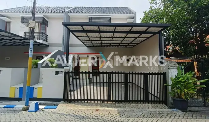 For Sale Rumah Baru Gress 2 Unit Strategis di Wisma Bungurasih Msr 69