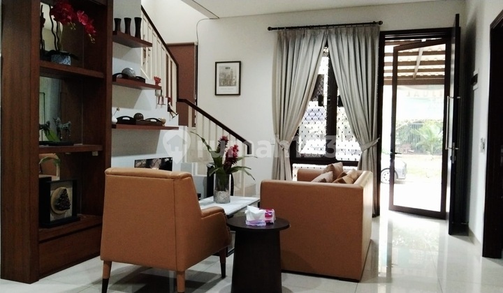 Rumah Bsd Mozia Amarine, Murah, 120 M2, Full Furnish, Rapi, Hadap Utara, Siap Huni