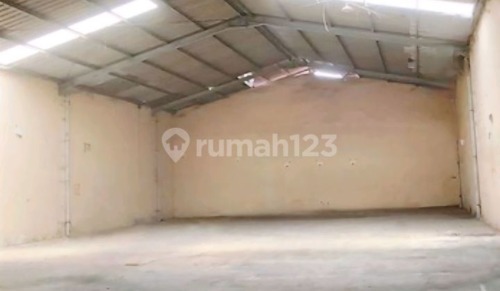 Airport Gudang Mas Warehouse, Cheap, 450 M2, Spacious, Good, High Ceiling, 40 Ft Container, Ready to Use