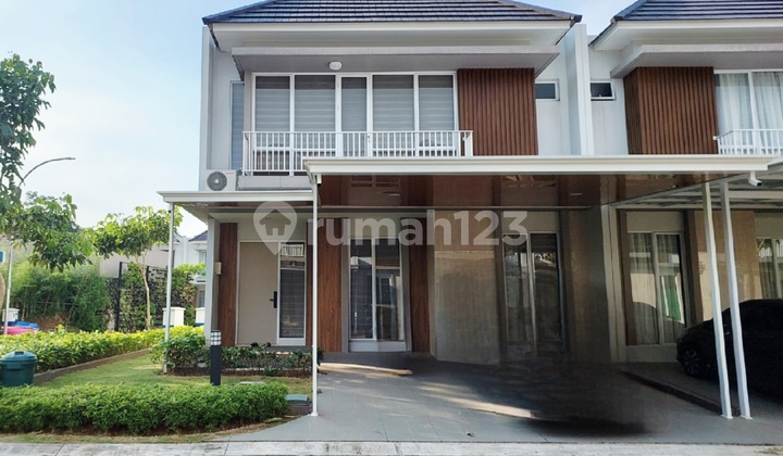 Ivory Serpong Nara Village House, Affordable, Hook, 150 M2, Furnished, South Facing