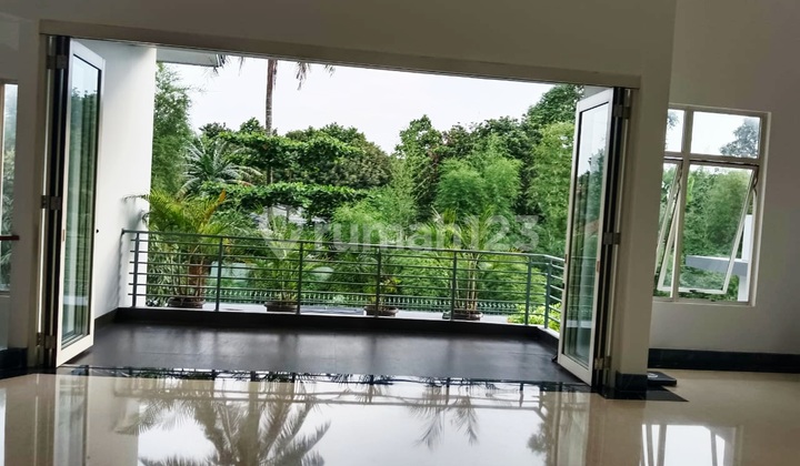 Rumah Mewah Bsd Telaga Golf, Murah Harga Bu, 644 M2, Terawat Rapi, Asri, Ada Kolam Ikan, High Ceiling, SHM 2