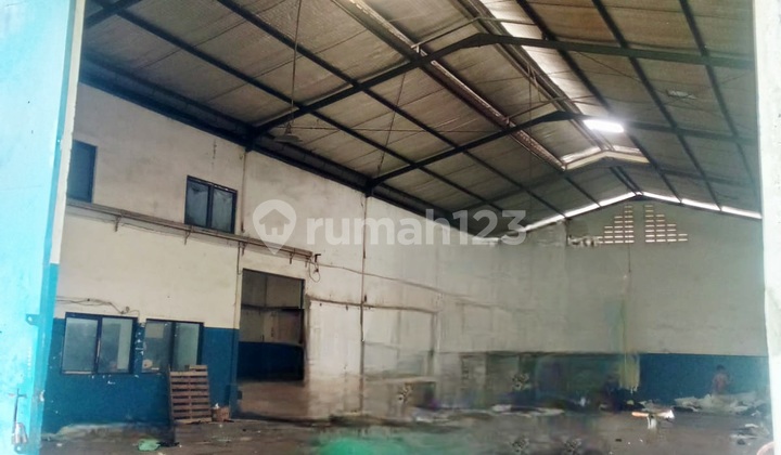 Gudang Kapuk Kayu Besar, Murah, 1000 M2, Plong Lega, Strategis, Dekat Tol