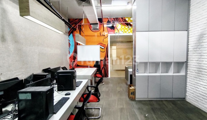 Office Gold Coast Pik, 57 M2, Fully Furnished, Neat, Ready to Use